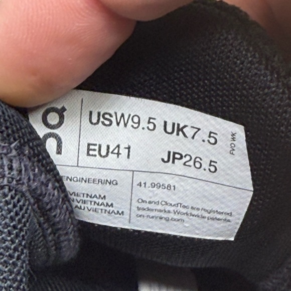 On CloudSwift (Women’s 9.5) - Picture 8 of 8